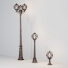 Садово-парковый светильник  Maytoni Outdoor Via O023FL-03G