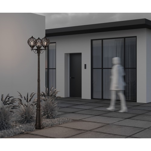 Садово-парковый светильник  Maytoni Outdoor Via O023FL-03G