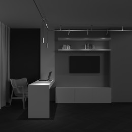 Трековый светильник Technical TR157-1-12W4K-PT