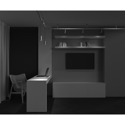 Трековый светильник Technical TR157-1-12W4K-PT