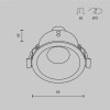 Встраиваемый светильник Technical DL032-2-01B-1(N)