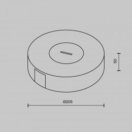 Комплектующие для текстильной подвесной системы Technical TRA130SC-1B