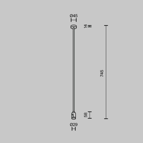 Комплектующие для трековой системы Technical TRA159C-B1-PT