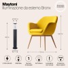 Ландшафтный светильник  Maytoni Outdoor Bronx O576FL-01B