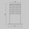 Ландшафтный светильник  Maytoni Outdoor Bronx O576FL-01GR