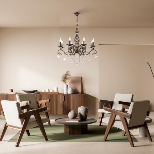 Люстра Maytoni Grace RC247-PL-08-R
