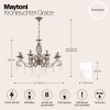 Люстра Maytoni Grace RC247-PL-08-R