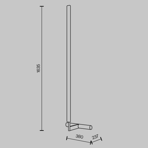 Напольный светильник (торшер) Maytoni Combo MOD214FL-L20W3K1