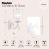 Настенный светильник (бра) Maytoni Grace ARM247-01-G