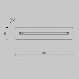 Настенный светильник (бра) Maytoni Maya P091WL-L7CH3K