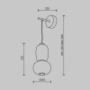Настенный светильник (бра) Maytoni Pattern MOD267WL-L18CH3K