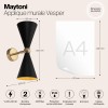 Настенный светильник (бра) Maytoni Vesper MOD108WL-02GB