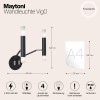 Настенный светильник (бра) Maytoni Vigo MOD620WL-04B