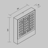 Настенный светильник (бра)  Maytoni Outdoor Anri O475WL-L10GF3K