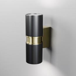Настенный светильник (бра)  Maytoni Outdoor Bowery O582WL-02B
