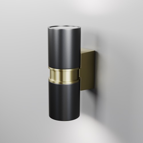 Настенный светильник (бра)  Maytoni Outdoor Bowery O582WL-02B