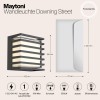Настенный светильник (бра)  Maytoni Outdoor Downing Street O020WL-L10B4K