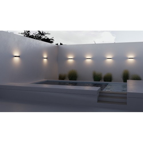 Настенный светильник (бра)  Maytoni Outdoor Lot O428WL-L20GF3K