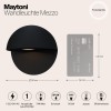 Настенный светильник (бра)  Maytoni Outdoor Mezzo O033WL-L7B3K
