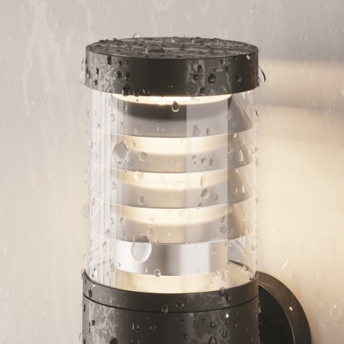 Настенный светильник (бра)  Maytoni Outdoor Spir O439WL-L12GF3K