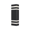 Настенный светильник (бра)  Maytoni Outdoor Unter den Linden O578WL-02B