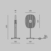 Настольный светильник Maytoni Eclipse MOD152TL-L1BK