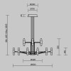 Подвесной светильник Maytoni Arana MOD401PL-L108BS3K