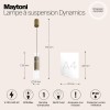 Подвесной светильник Maytoni Dynamics MOD326PL-01MG