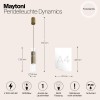 Подвесной светильник Maytoni Dynamics MOD326PL-01MG
