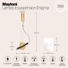 Подвесной светильник Maytoni Enigma MOD150PL-L5BS3K