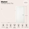 Подвесной светильник Maytoni Tau MOD146PL-L40G3K