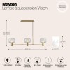 Подвесной светильник Maytoni Vision MOD411PL-03G