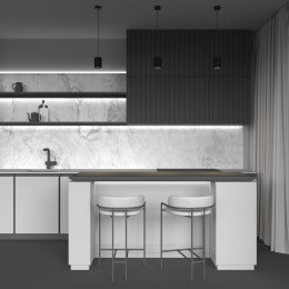 Подвесной светильник NUVOLT LPL-001BW