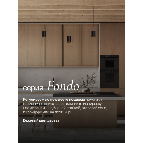 Подвесной светильник NUVOLT LPL-001BW