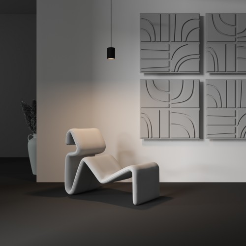 Подвесной светильник NUVOLT LPL-001BW