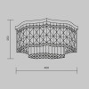 Потолочный светильник Maytoni Dune DIA005CL-06G