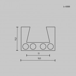 Шинопровод Technical TRX160-115B