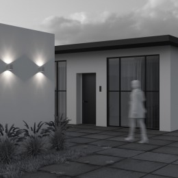 Уличный настенный светильник  Maytoni Outdoor Block O507WL-L10W3K