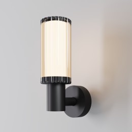 Уличный настенный светильник  Maytoni Outdoor Rib O502WL-01B