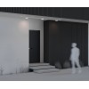 Уличный трековый светильник  Maytoni Outdoor Zon IP O-TR01-1-F-18WW3K