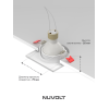 Встраиваемый светильник NUVOLT LDL-036W