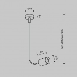 Комплектующие для трековой системы Technical TRA154C-SB1-BS