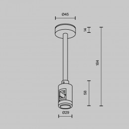 Комплектующие для трековой системы Technical TRA156C-SL1-PT
