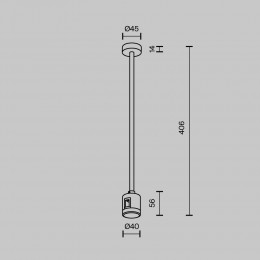 Комплектующие для трековой системы Technical TRA158C-IPCL1-BS