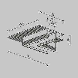 Комплектующие для трековой системы Technical TRA239CLS-42.12B