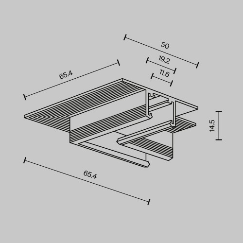Комплектующие для трековой системы Technical TRA239CLS-42.12B