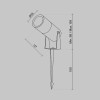 Ландшафтный светильник  Maytoni Outdoor Bern O050FL-L5GF3K