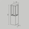 Ландшафтный светильник  Maytoni Outdoor Expo O480FL-L12B3K