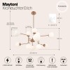 Люстра Maytoni Erich MOD221-PL-12-G