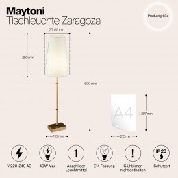 Люстра Maytoni Zaragoza H001CL-05BS